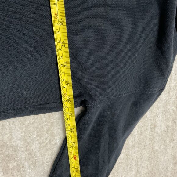 ATM Anthony Thomas Melillo Women's Cropped Sweatshirt Black Size Extra Small - Picture 6 of 8